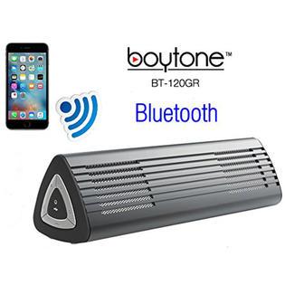 Boytone BT-120GR Ultra-Portable Wireless Bluetooth Speaker - Gunmetal Gray