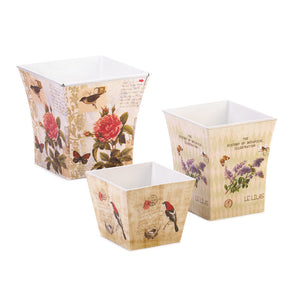 Butterfly Planter Trio