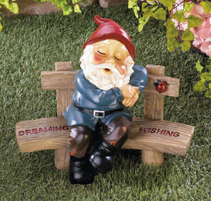 Dreaming And Wishing Gnome