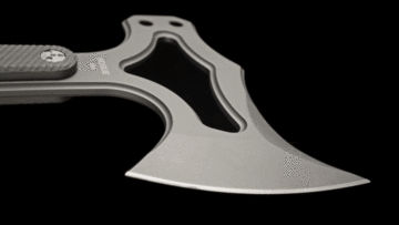Image of Hogue_EX-T01_Tomahawk_S-7_Black_Blade_G10_Solid_Black_Scales_Sheath_1_360x
