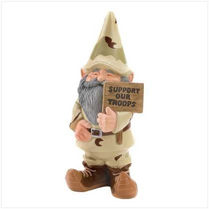 Image of Support Our Troops Garden Gnome 10039627 2