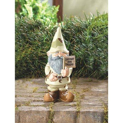 Image of Support Our Troops Garden Gnome 10039627